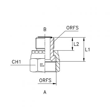 АДАПТЕР ORFS (ВНР)  - MALE ORFS